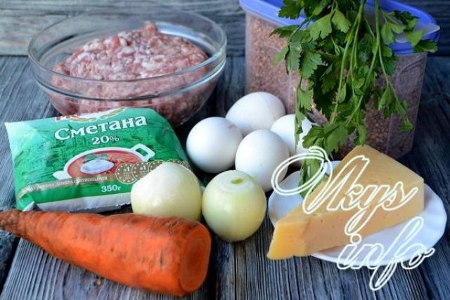 Гречневая каша с фаршем рецепт