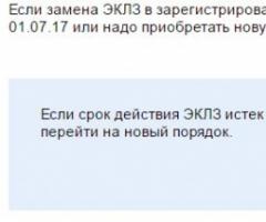 Срок действия эклз на ккм